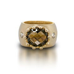 Gold Kronen Ring