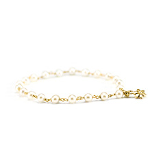 Blumen Perlen Armband