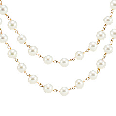 Goldener Perle Kette