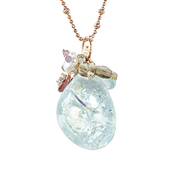 Pendant transparent Stein